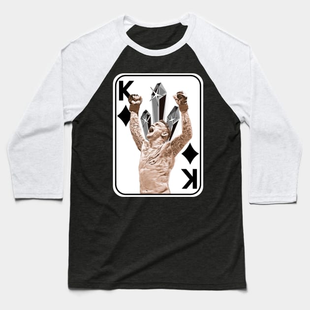The Diamond Poirier Baseball T-Shirt by FightIsRight